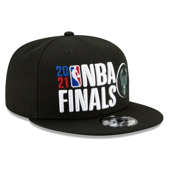 New Era Milwaukee Bucks 9FIFTY NBA Finals Champions Snapback Hat Cap Black - Picture 4 of 6